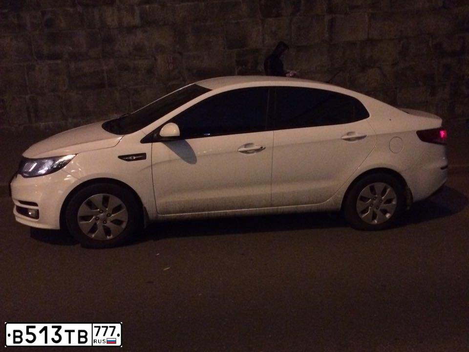 Фото автомобиля KIA RIO, 2016 — госномер О280КК06