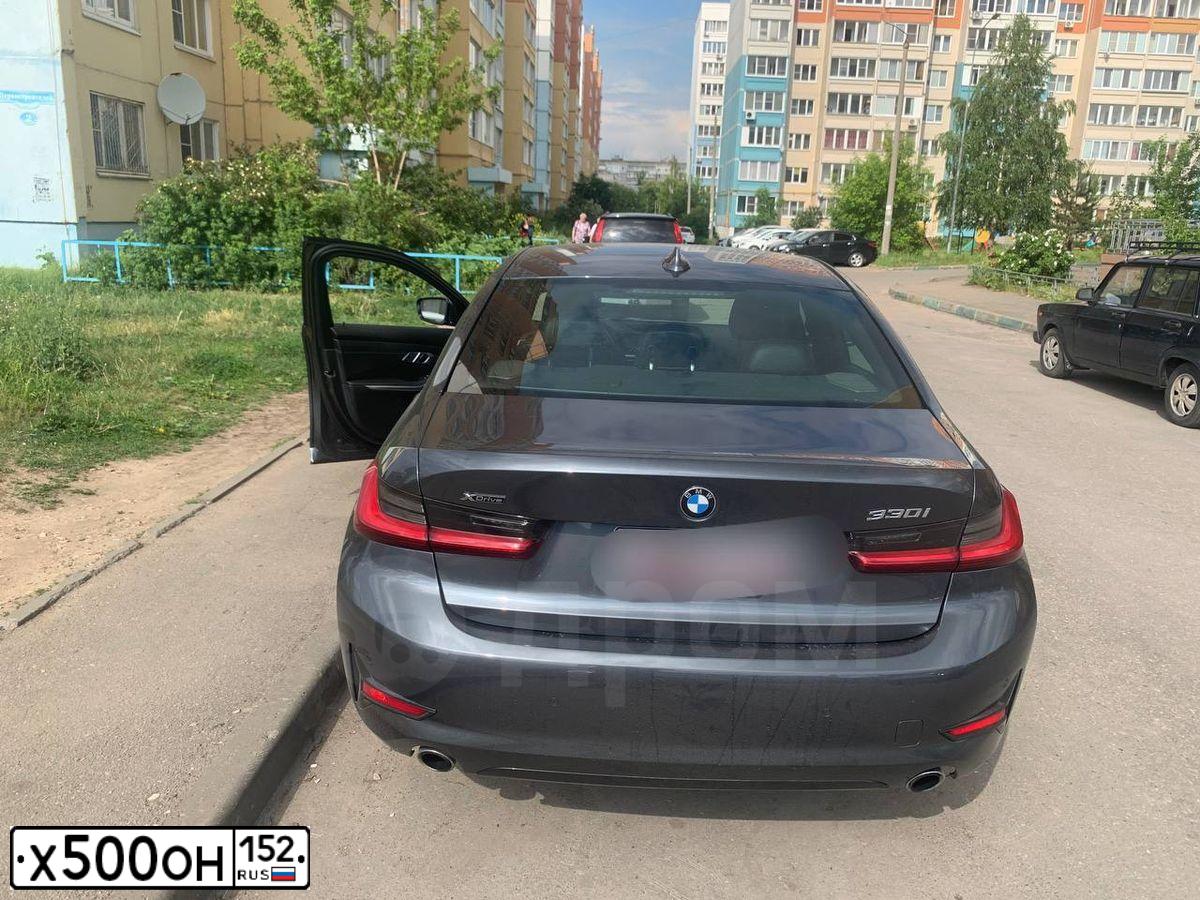 Фото автомобиля BMW 330I XDRIVE, 2021 — госномер Х500ОН152. Цвет: СЕРЫЙ