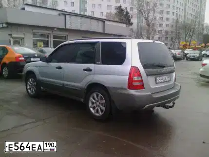 Фото автомобиля SUBARU FORESTER, 2003 — госномер Р894УМ154