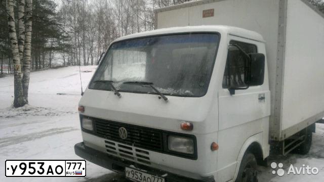 Фото автомобиля VOLKSWAGEN LT, 1989 — госномер К652НТ147. Цвет: БЕЛЫЙ