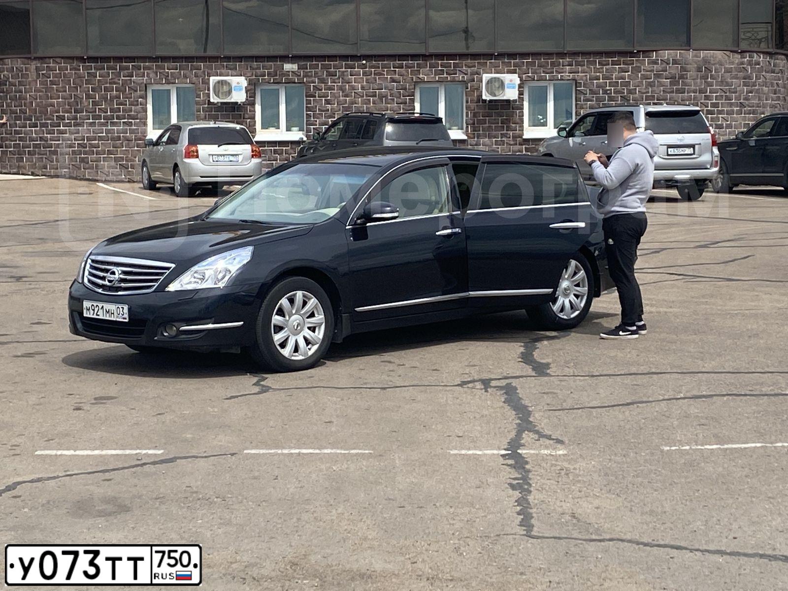 Фото автомобиля HYUNDAI GETZ, 2006 — госномер У073ТТ750. Цвет: Красный