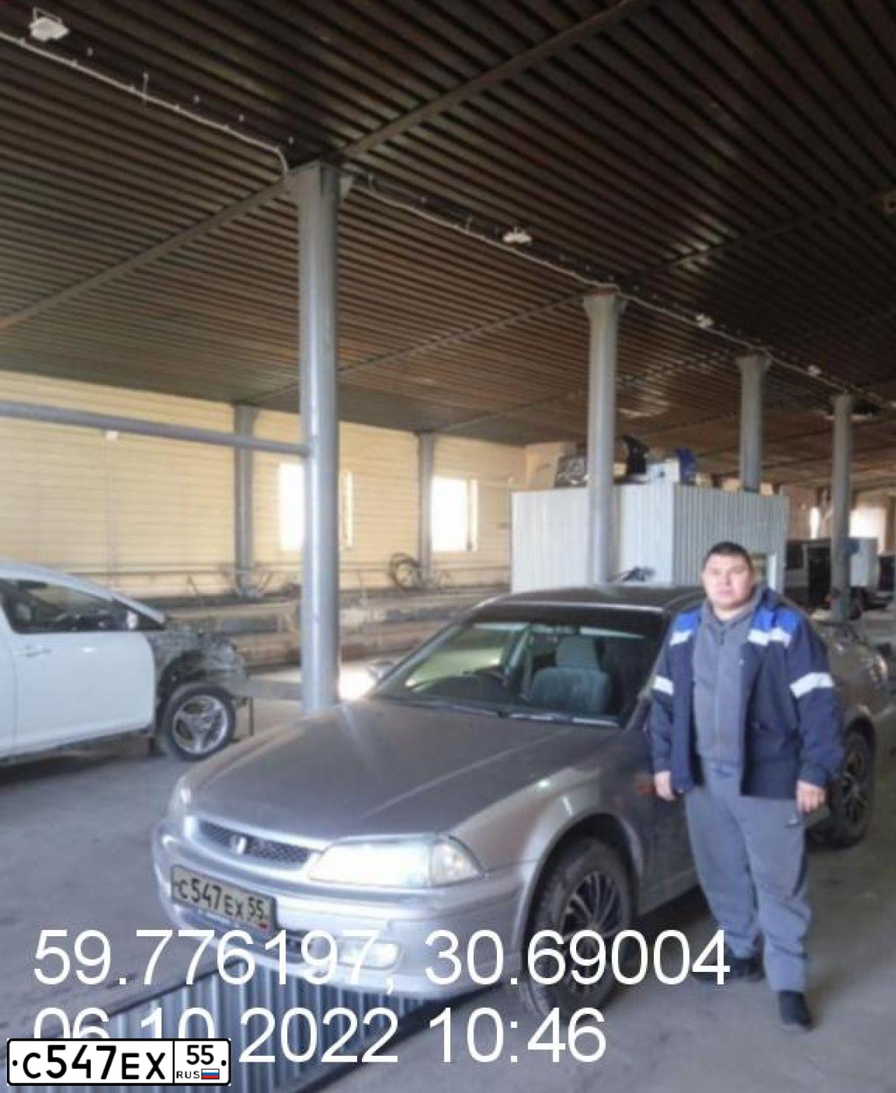 Фото автомобиля HONDA TORNEO, 1999 — госномер Е459ЕВ122