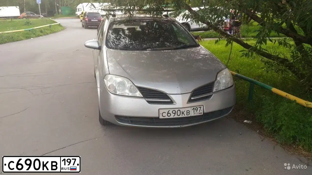 Фото автомобиля NISSAN PRIMERA, 2001 — госномер А670НХ155