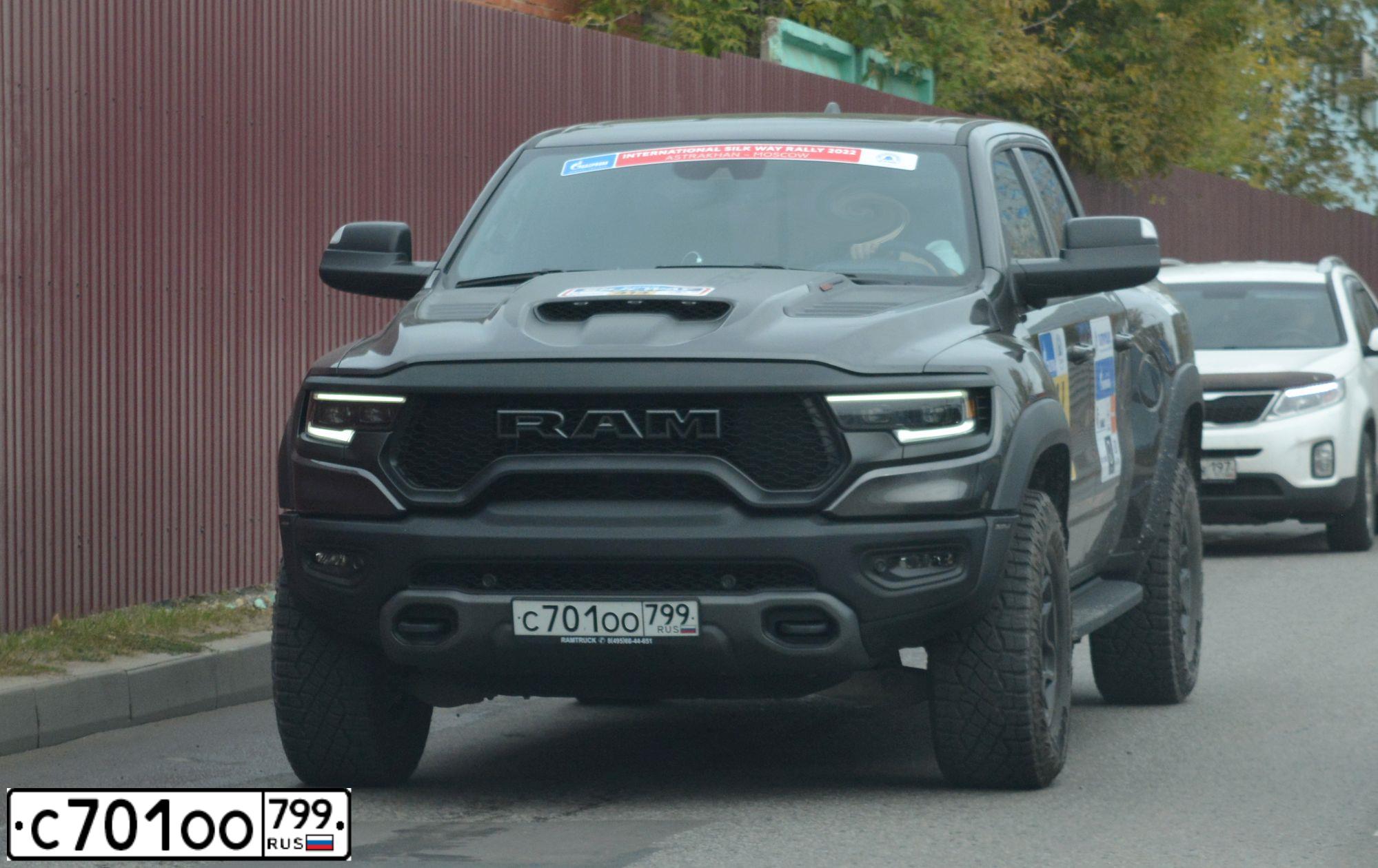 Фото автомобиля RAM 1500, 2021 — госномер Х259КТ198