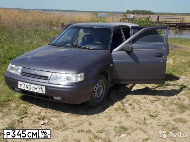 Фото автомобиля LADA 2110, 2001 — госномер Р345СМ96. Цвет: ФИОЛЕТОВЫЙ
