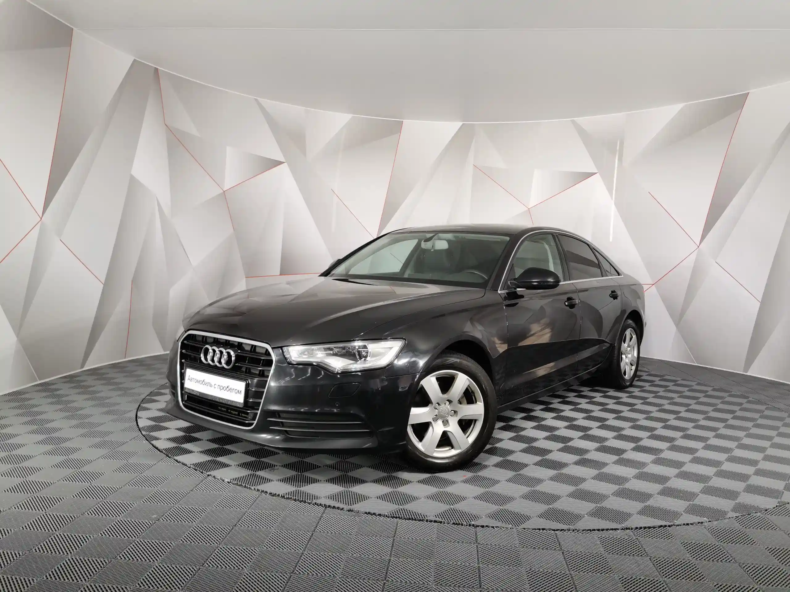Фото автомобиля AUDI A6, 2014 — госномер О277ВК790. Цвет: ЧЕРНЫЙ