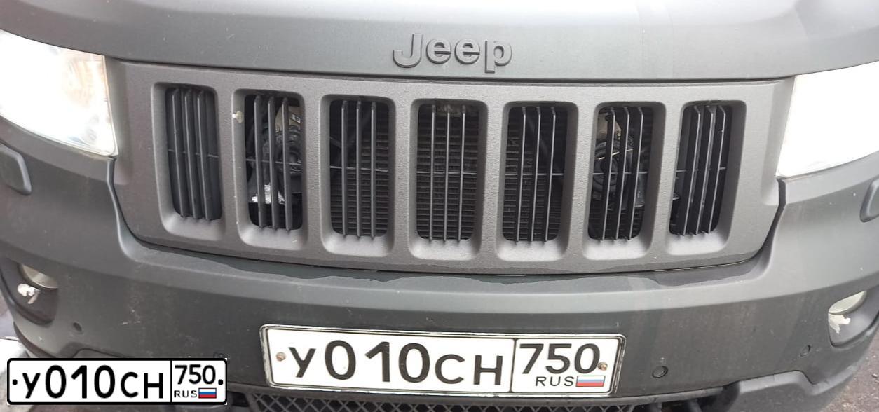 Фото автомобиля JEEP GRAND CHEROKEE, 2011 — госномер О222ТН163. Цвет: ЗЕЛЕНЫЙ