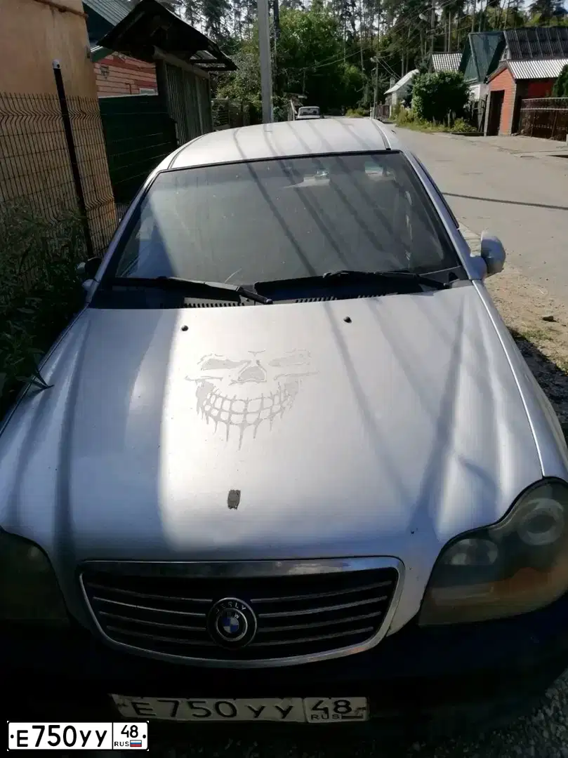 Фото автомобиля GEELY CK, 2007 — госномер У985ВН761. Цвет: Серебристо-серый