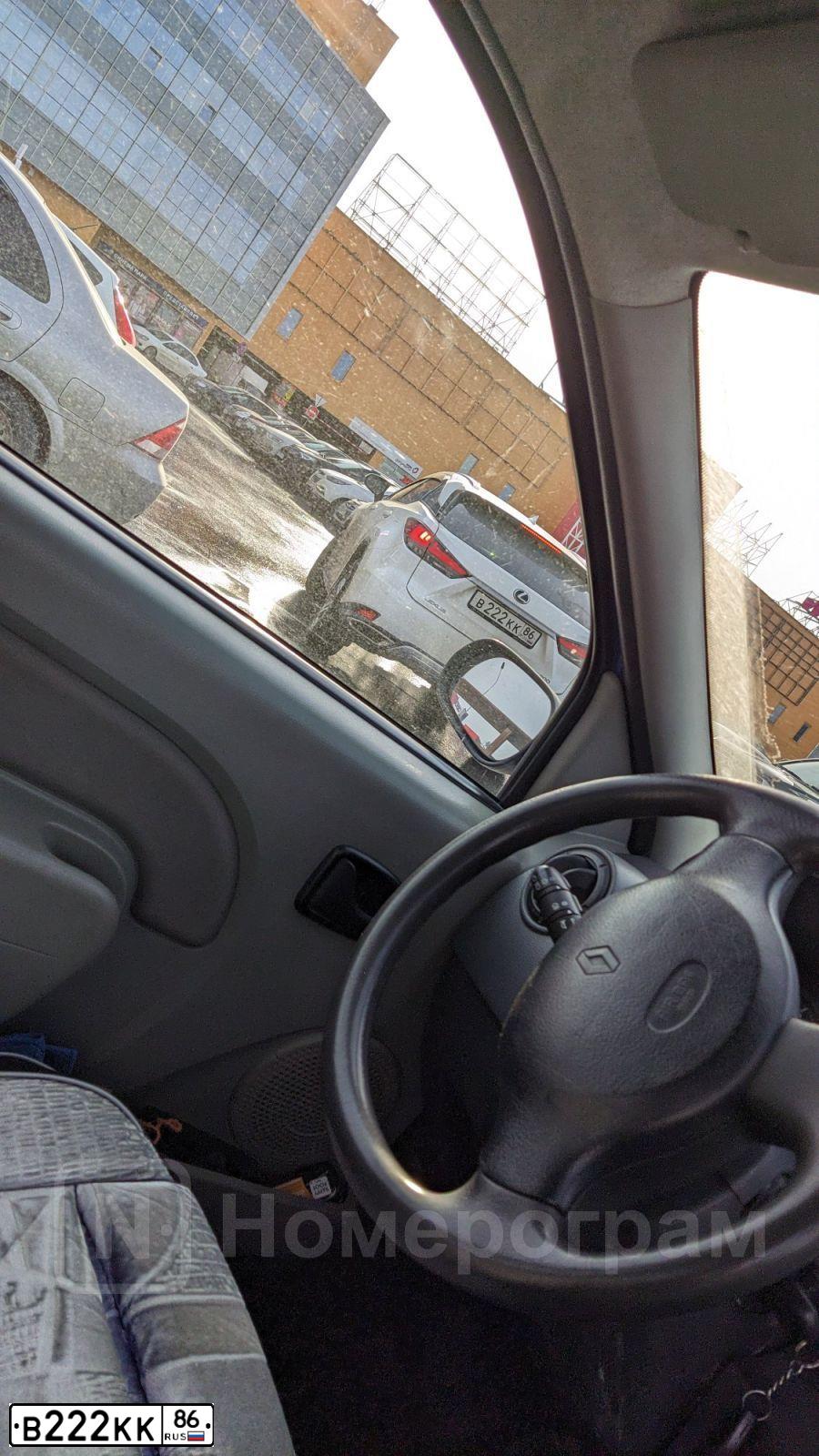 Фото автомобиля NISSAN TEANA, 2007 — госномер В222КК86. Цвет: ЧЕРНЫЙ