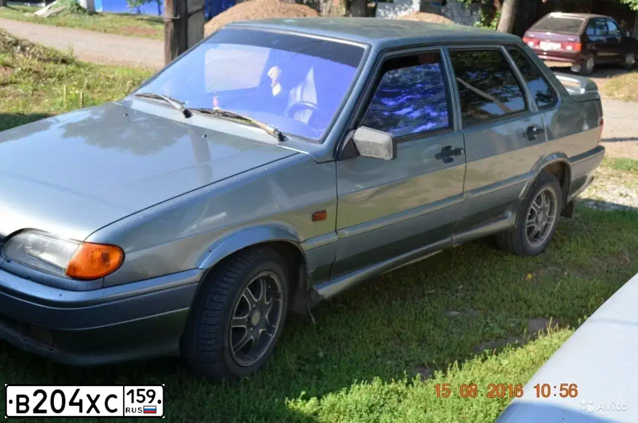 Фото автомобиля LADA 2115 SAMARA, 2007 — госномер У036КН59. Цвет: СРЕДНИЙ СЕРО-ЗЕЛЕНЫЙ-МЕТ.