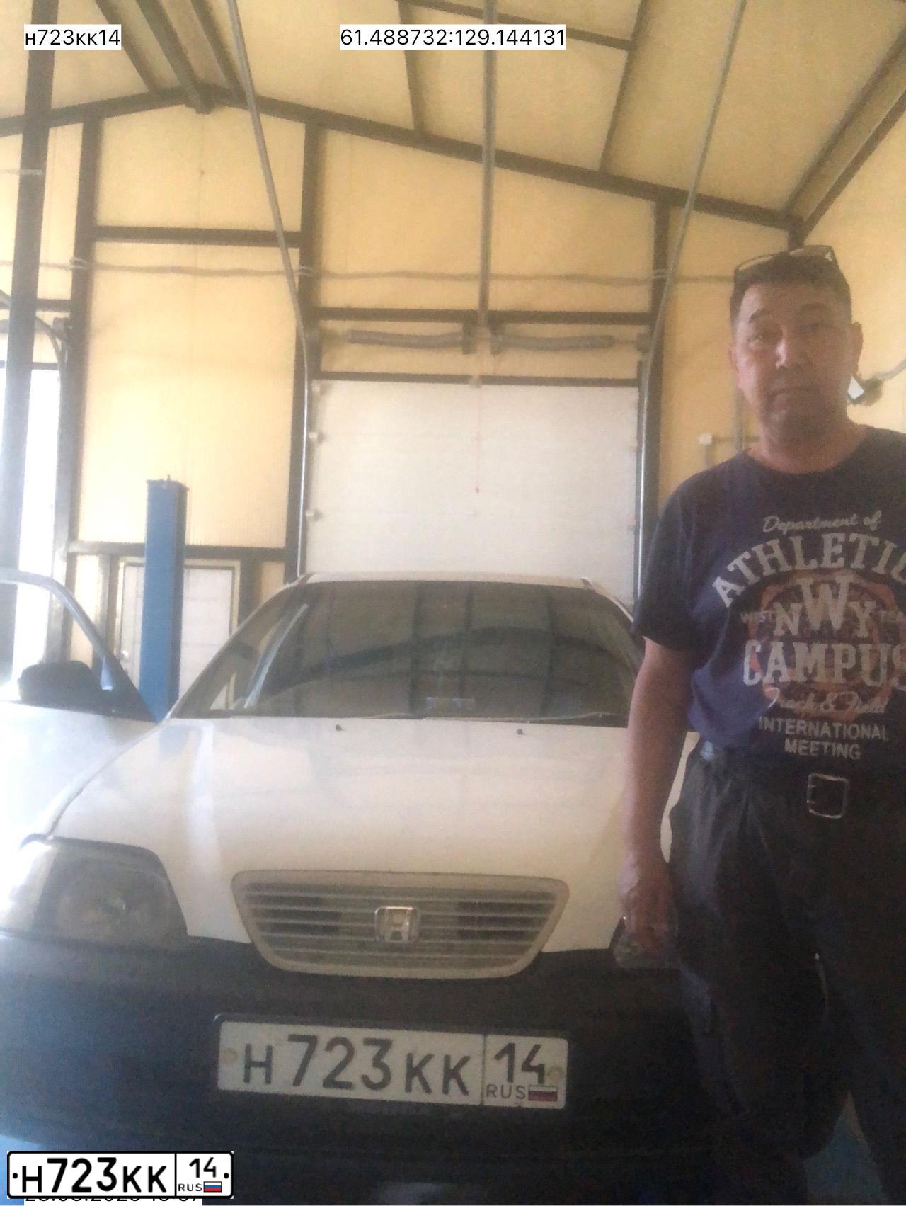 Фото автомобиля HONDA PARTNER, 2000 — госномер М506НМ14