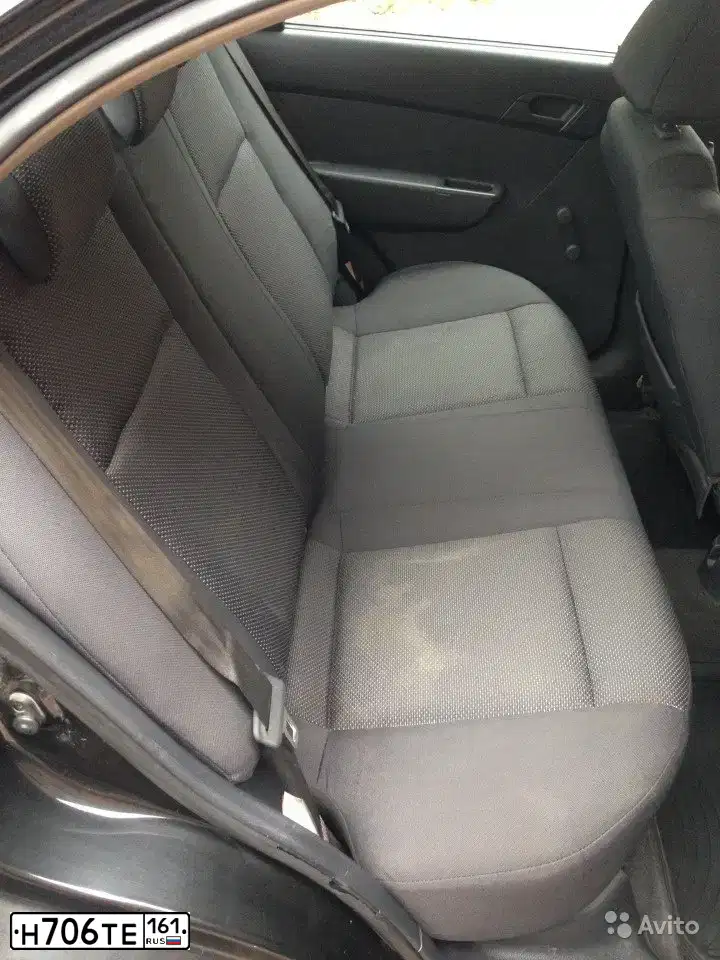 Фото автомобиля CHEVROLET AVEO, 2008 — госномер Н706ТЕ161. Цвет: ЧЕРНЫЙ