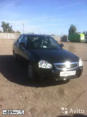 Фото автомобиля LADA 2170 PRIORA, 2015 — госномер Н889МУ05. Цвет: ЧЕРНЫЙ