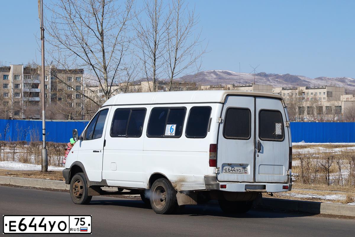Фото автомобиля GAZ Z 3221 GAZEL, 2001 — госномер Е644УО75