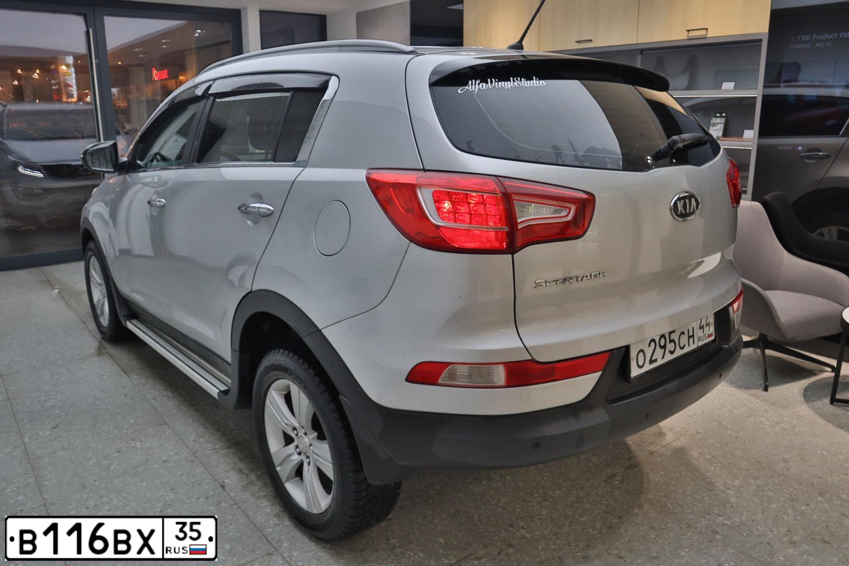 Фото автомобиля KIA SPORTAGE SLS, 2010 — госномер О327ТТ71