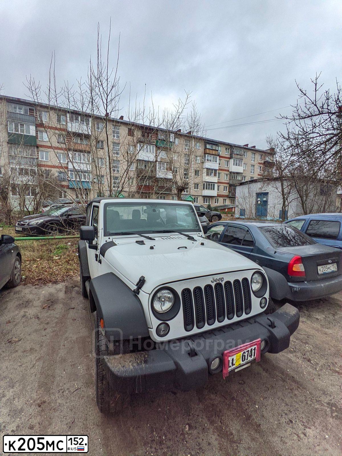 Фото автомобиля TAGAZ ACCENT, 2006 — госномер К205МС152. Цвет: СИНИЙ