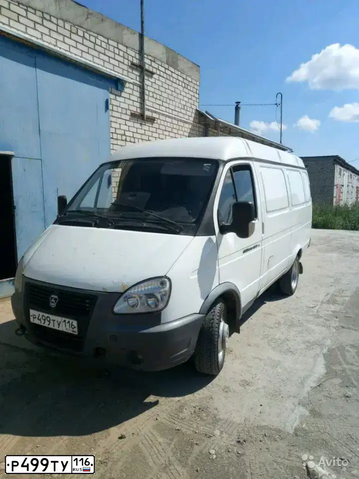 Фото автомобиля GAZ 2705 GAZEL, 2012 — госномер Р499ТУ116. Цвет: Белый