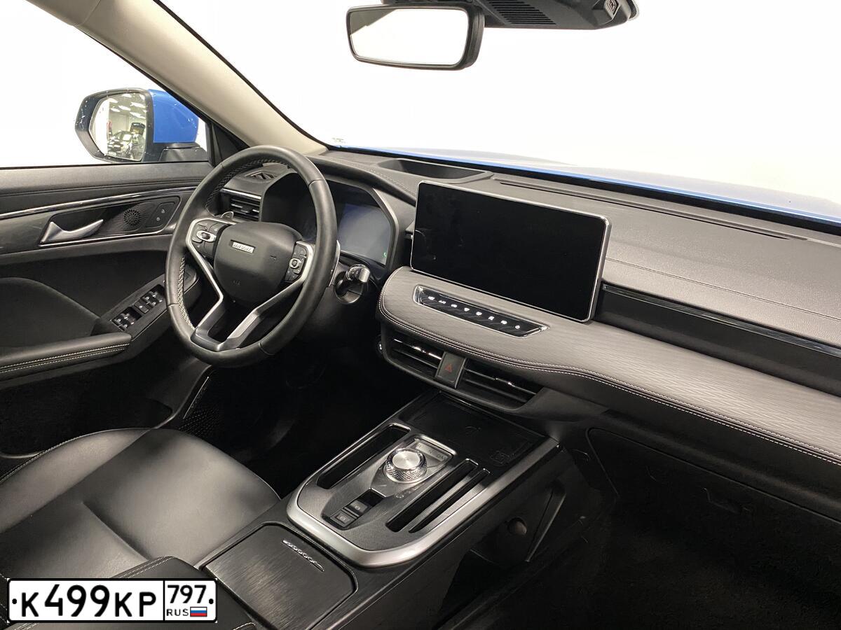 Фото автомобиля HAVAL JOLION, 2021 — госномер С607МА977. Цвет: синий