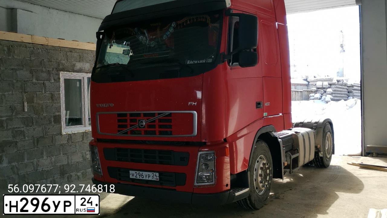 Фото автомобиля ZAZ LANOS, 2008 — госномер Н296УР24. Цвет: ЧЕРНЫЙ