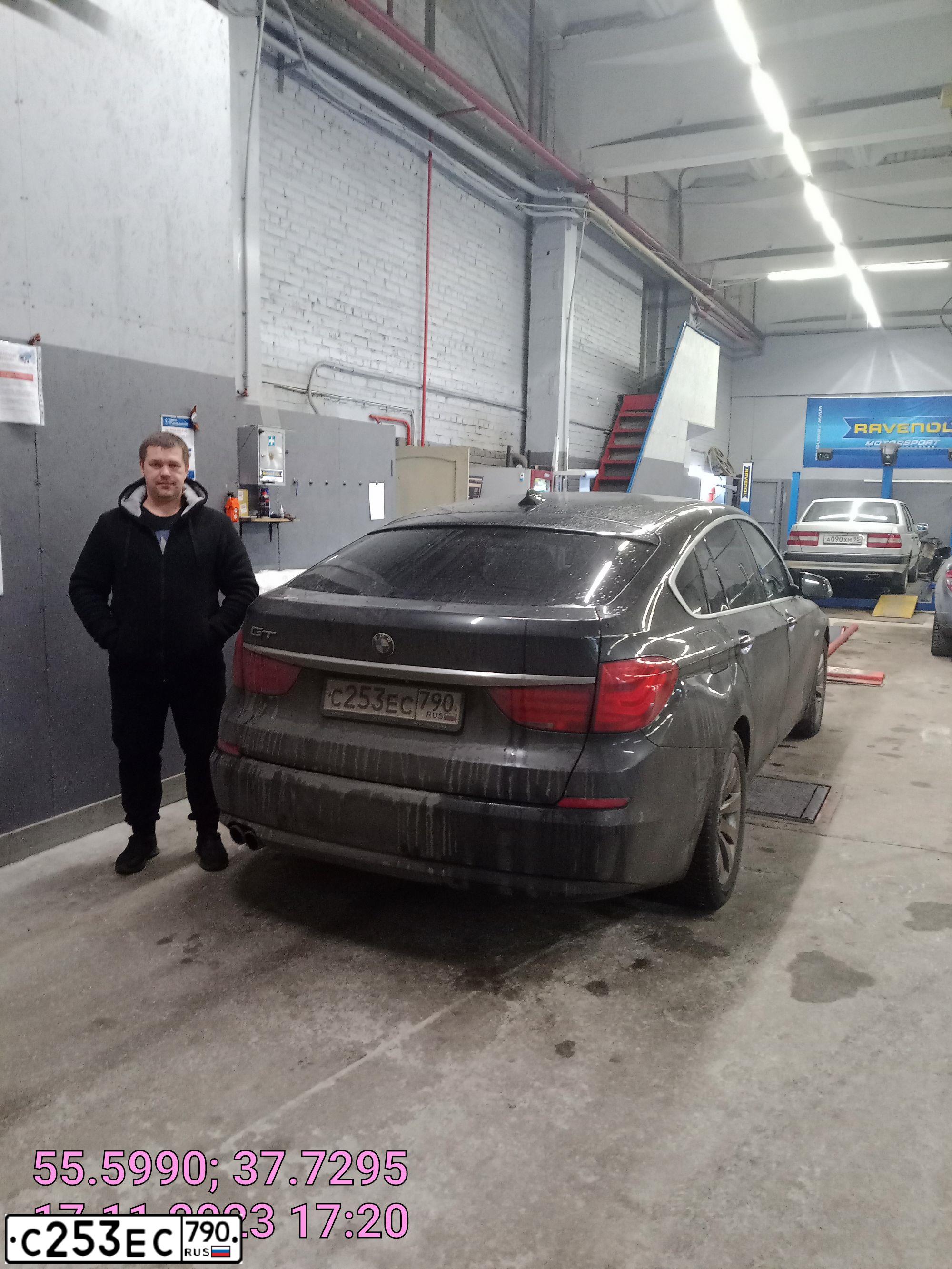 Фото автомобиля BMW 530D, 2010 — госномер К235ОО797. Цвет: ТЕМНО-СЕРЫЙ