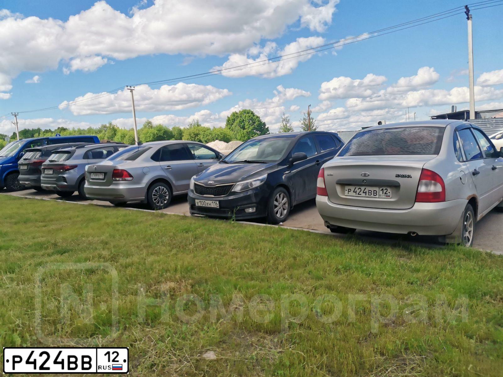 Фото автомобиля LADA 1118 KALINA, 2010 — госномер О783УВ716. Цвет: Серебристый