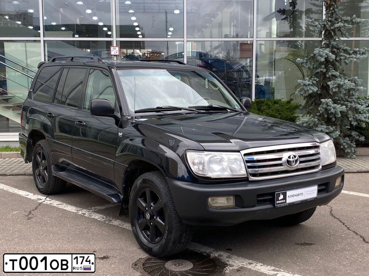 Фото автомобиля TOYOTA LAND CRUISER 100, 2006 — госномер Е583ВС41