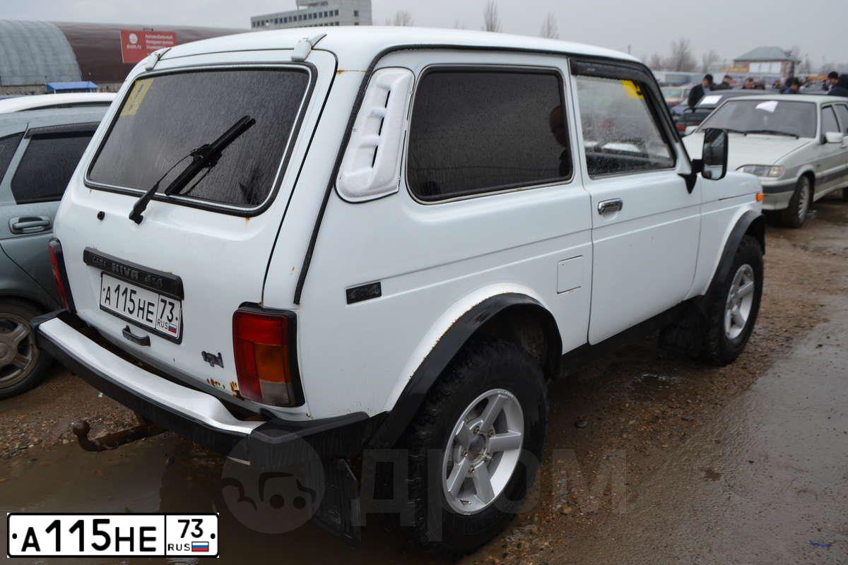 Фото автомобиля LADA 2121 NIVA, 2002 — госномер А115НЕ73. Цвет: БЕЛЫЙ ЯРКИЙ