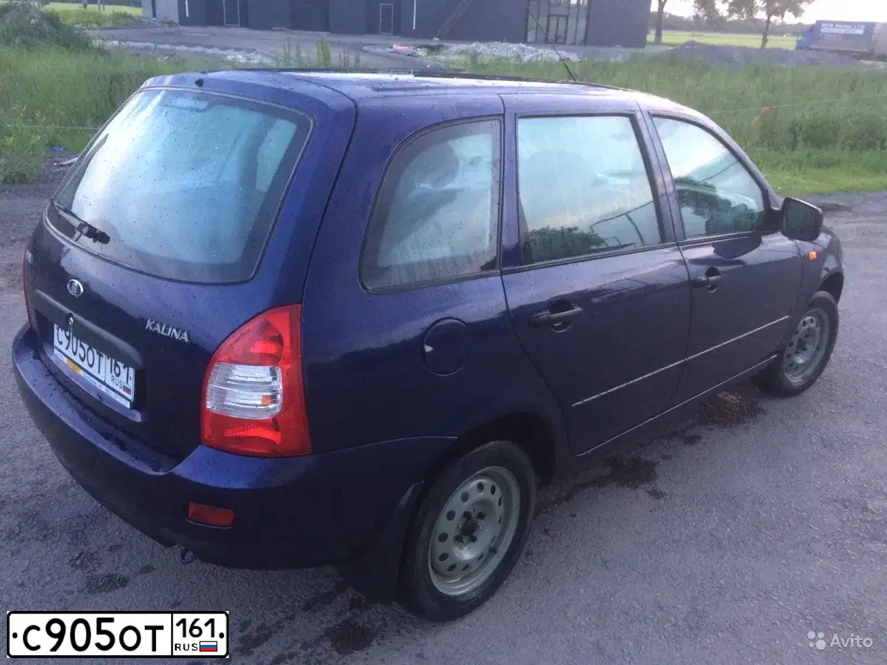 Фото автомобиля LADA 1117 KALINA, 2012 — госномер С905ОТ161. Цвет: СИНИЙ