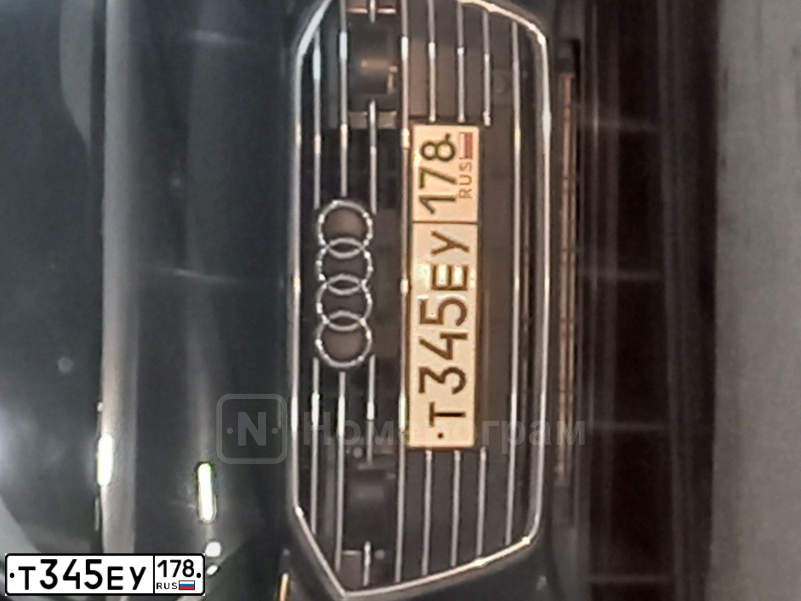 Фото автомобиля AUDI A6, 2019 — госномер Т215МТ198. Цвет: ЧЕРНЫЙ