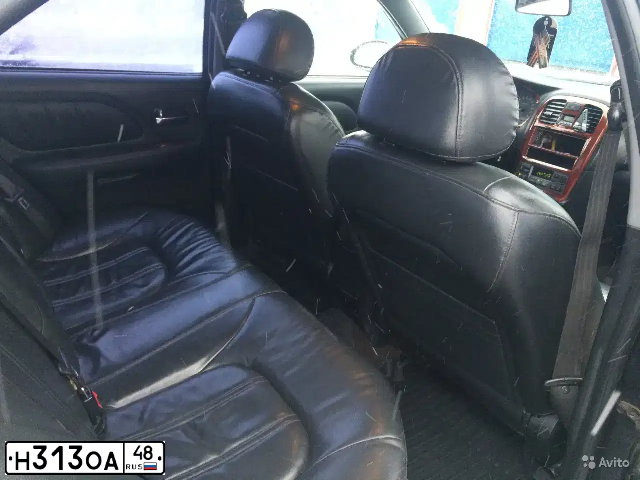 Фото автомобиля TAGAZ SONATA, 2005 — госномер Н313ОА48. Цвет: ЧЕРНЫЙ
