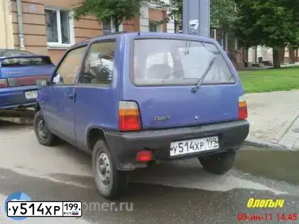 Фото автомобиля SEAZ OKA, 2006 — госномер У514ХР199. Цвет: ГОЛУБОЙ