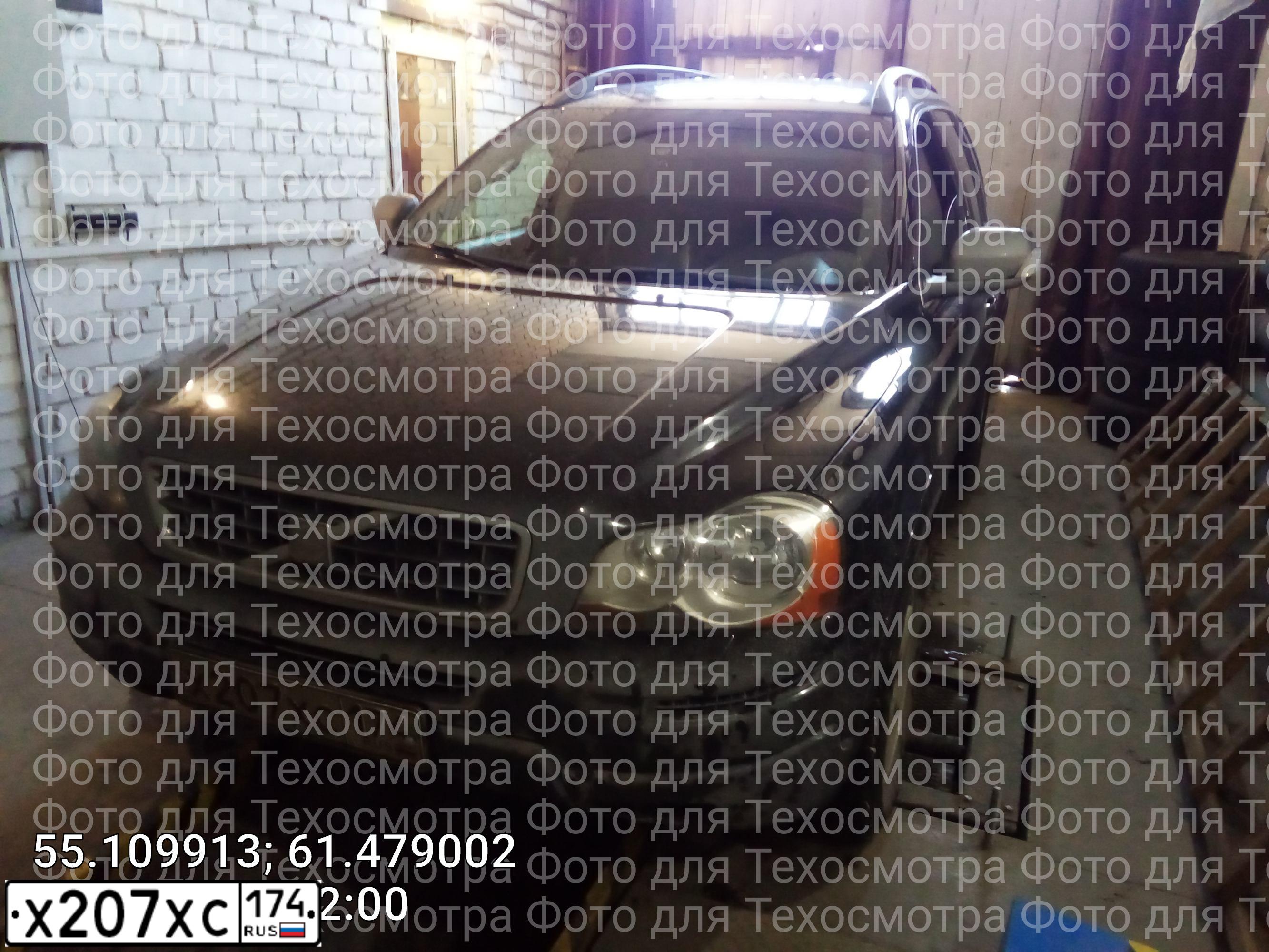 Фото автомобиля VOLVO XC90, 2007 — госномер Х207ХС174. Цвет: ЧЕРНЫЙ