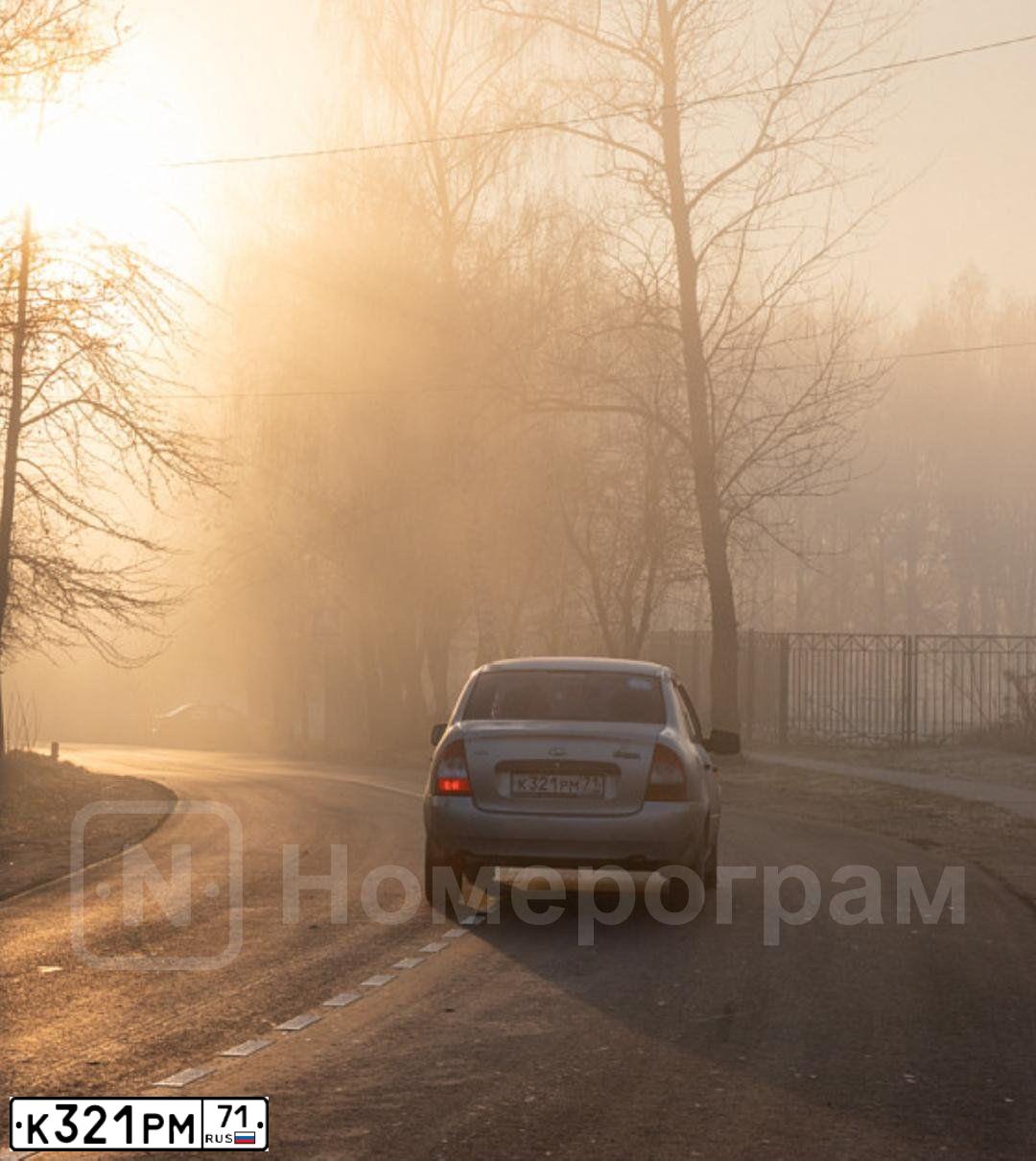 Фото автомобиля LADA 1118 KALINA, 2010 — госномер К321РМ71. Цвет: Серебристый