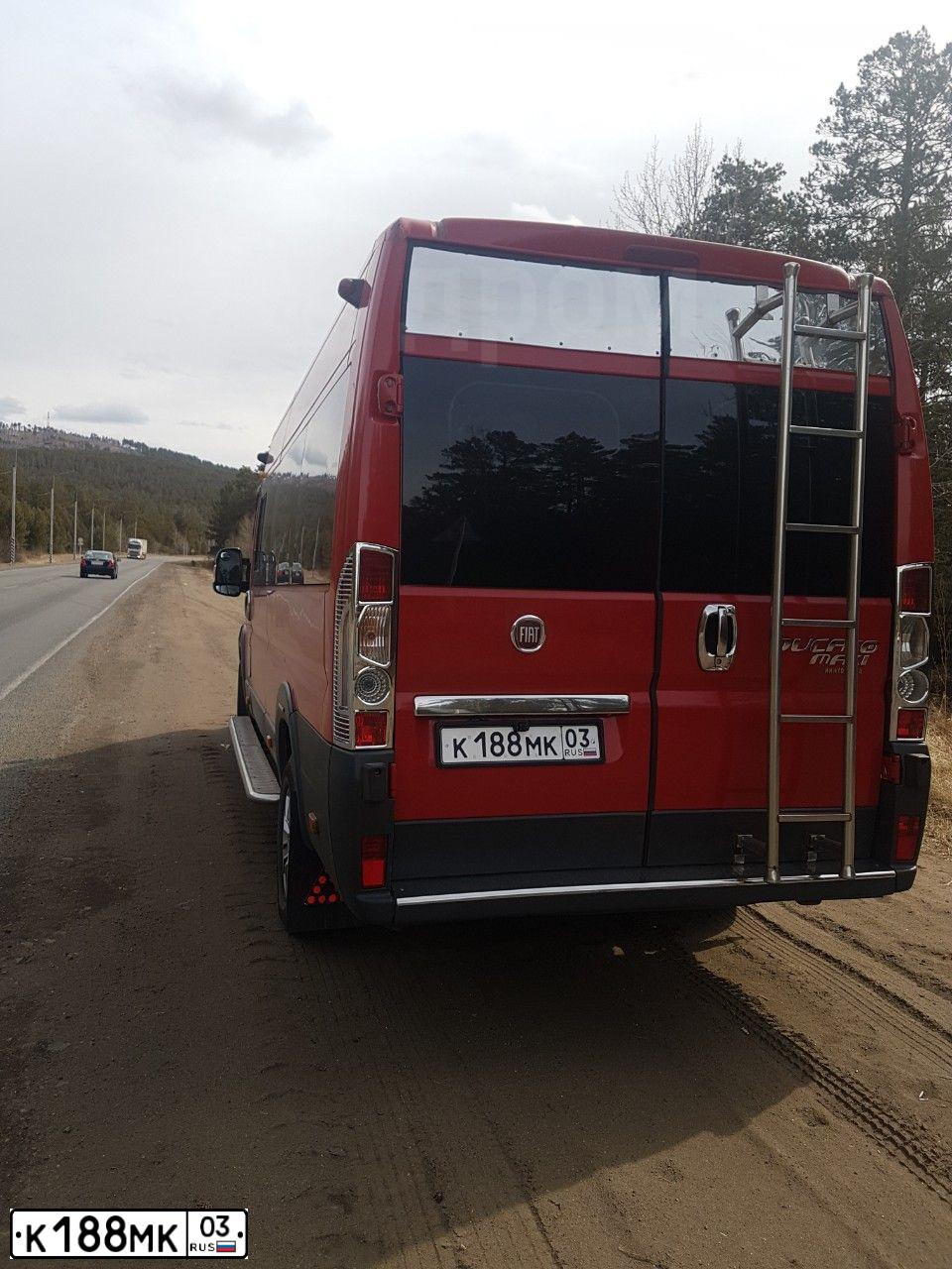 Фото автомобиля FIAT DUCATO, 2013 — госномер А898НА03. Цвет: Красный