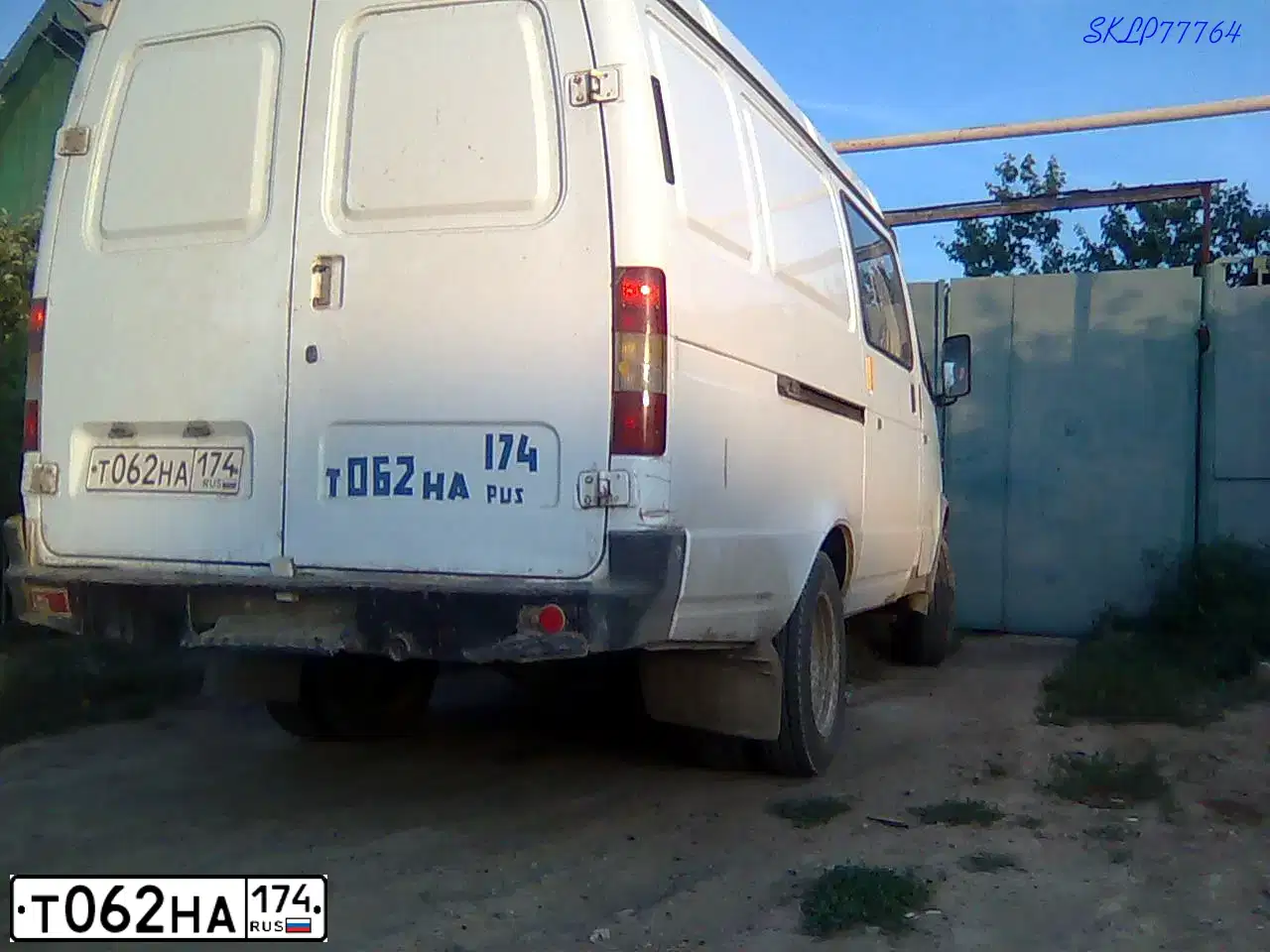 Фото автомобиля GAZ 2705 EL, 1999 — госномер Н934МТ45. Цвет: Белый