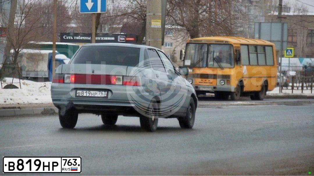 Фото автомобиля LADA 2110 LADA, 2002 — госномер В819НР763. Цвет: ЗОЛОТИСТО-СЕРЫЙ