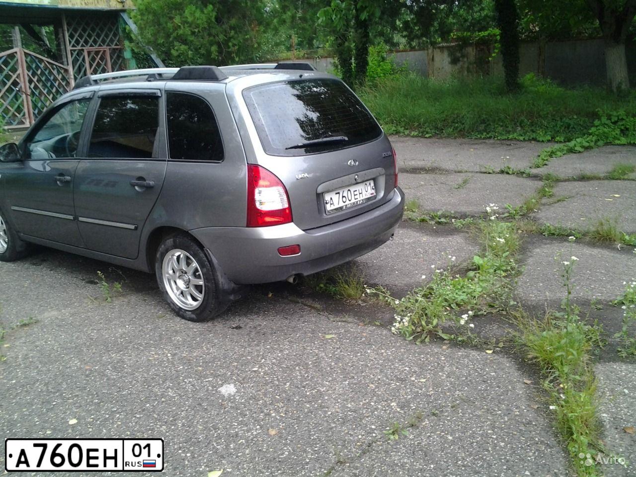 Фото автомобиля LADA 1117 KALINA, 2009 — госномер М288ОМ193. Цвет: Темно-серый металлик
