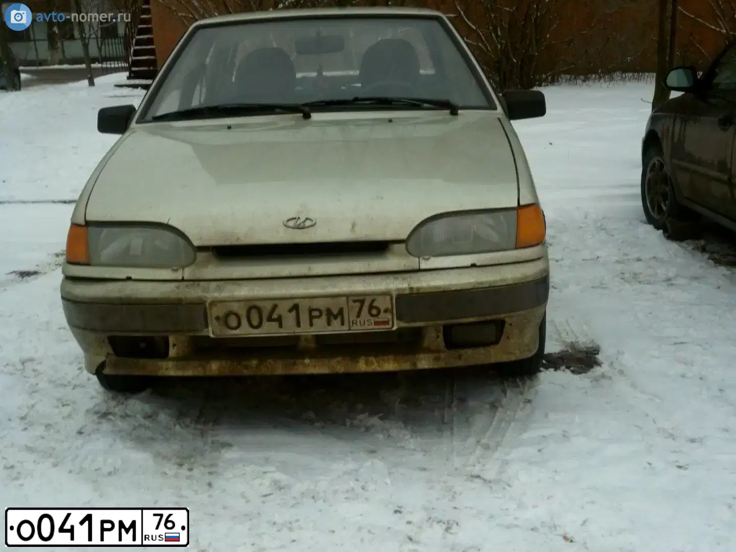 Фото автомобиля LADA 2115 SAMARA, 2005 — госномер О041РМ76. Цвет: СЕРЕБРИСТО-БЕЖЕВЫЙ