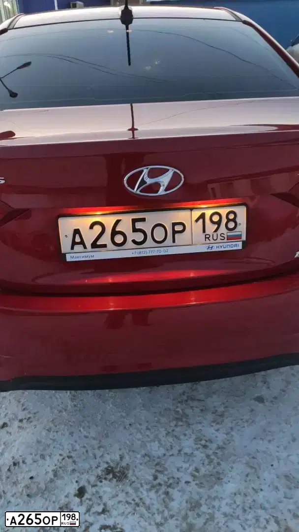 Фото автомобиля HYUNDAI SOLARIS, 2018 — госномер Р180НР716