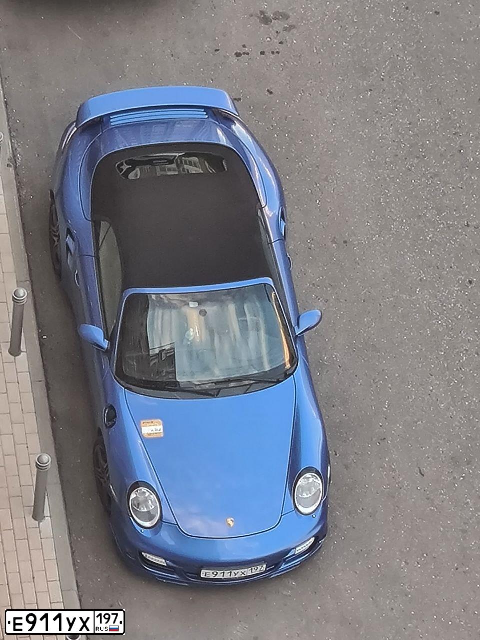 Фото автомобиля PORSCHE 911, 2008 — госномер Н997ОО797