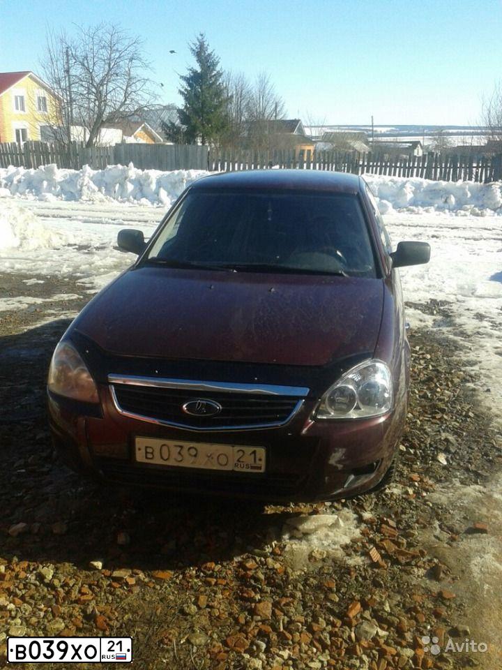 Фото автомобиля LADA 2170 PRIORA, 2007 — госномер Е985КН116. Цвет: ТЕМНО-ВИШНЕВЫЙ