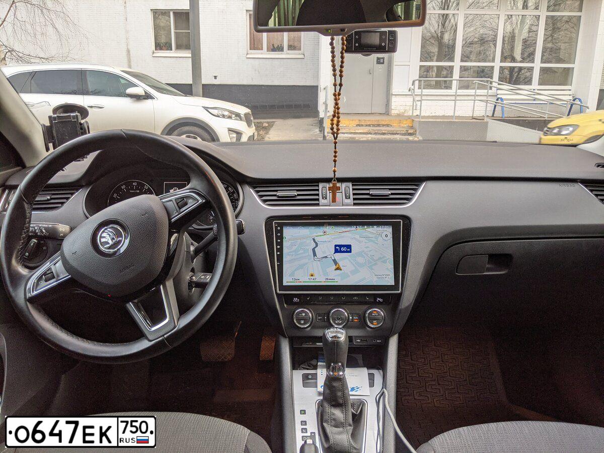 Фото автомобиля SKODA OCTAVIA, 2014 — госномер У906СН71. Цвет: ТЕМНО СЕРЫЙ