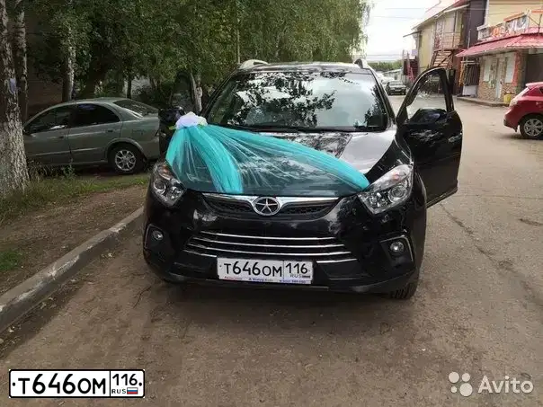 Фото автомобиля JAC J3, 2014 — госномер Т646ОМ116. Цвет: ЧЕРНЫЙ