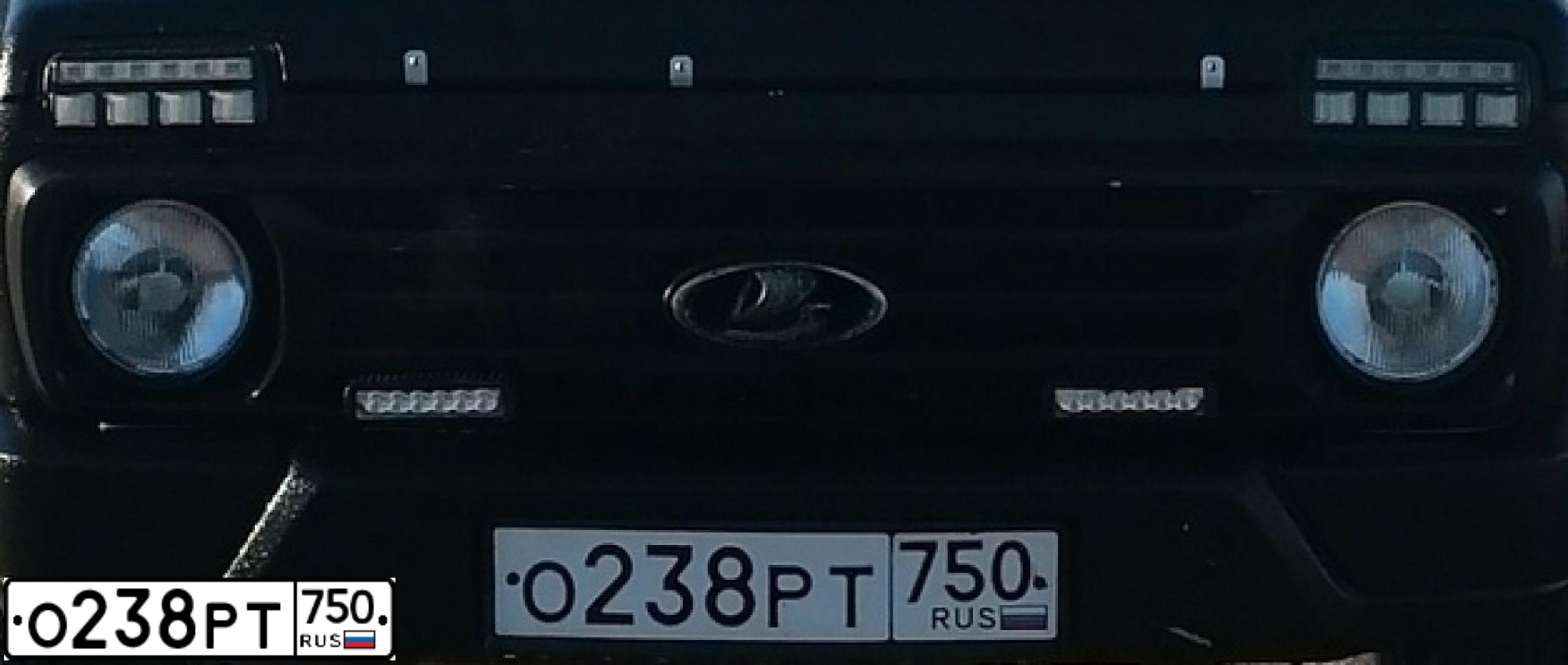 Фото автомобиля LADA 2131 NIVA, 2004 — госномер О238РТ750. Цвет: ЧЕРНЫЙ