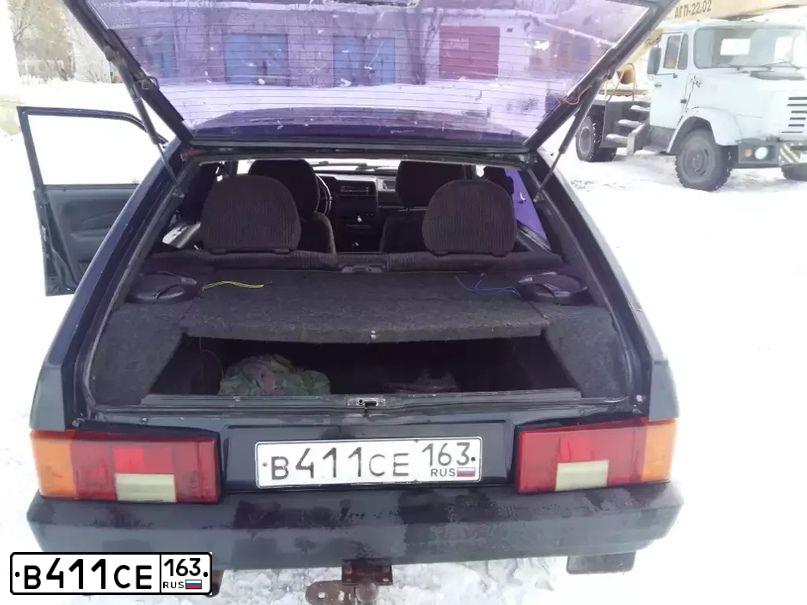 Фото автомобиля LADA 2109 SAMARA, 2003 — госномер В417АР763. Цвет: ГРАФИТОВЫЙ МЕТАЛЛИК