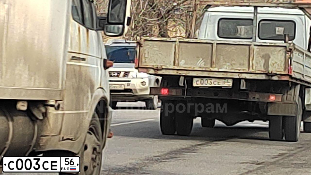 Фото автомобиля DAEWOO MATIZ, 2010 — госномер С003СЕ56. Цвет: Бледно-Черный