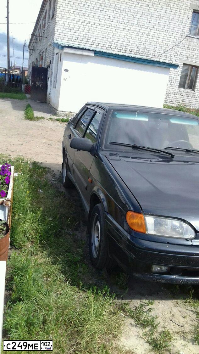 Фото автомобиля LADA 2115 SAMARA, 2008 — госномер Е313СМ89. Цвет: ГРАФИТОВЫЙ МЕТАЛЛИК
