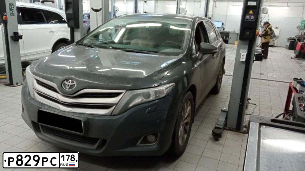 Фото автомобиля TOYOTA VENZA, 2013 — госномер С341НК198. Цвет: ТЕМНО-СЕРЫЙ