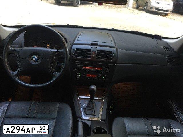 Фото автомобиля BMW БМВ Х3, 2005 — госномер А150НР150. Цвет: ГОЛУБОЙ