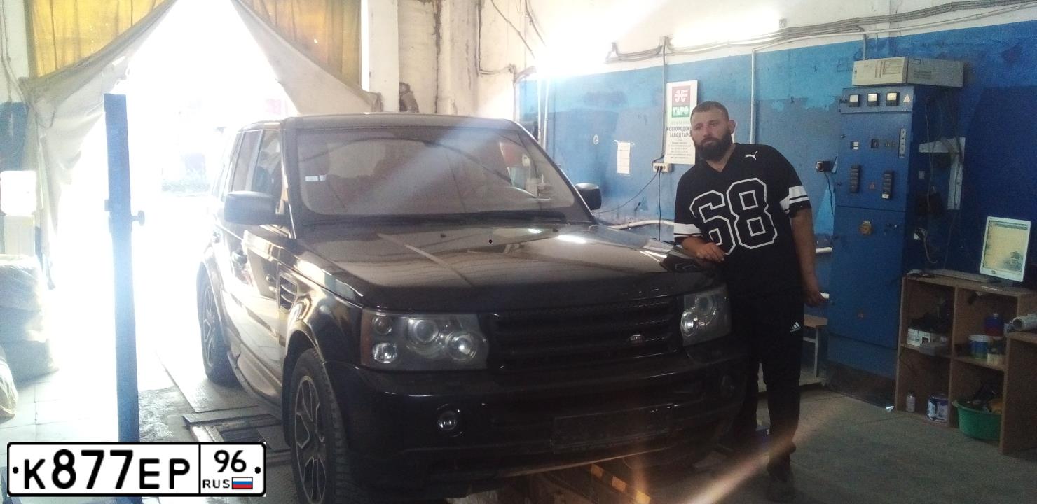 Фото автомобиля LAND ROVER RANGE ROVER SPORT, 2007 — госномер С943ЕА196